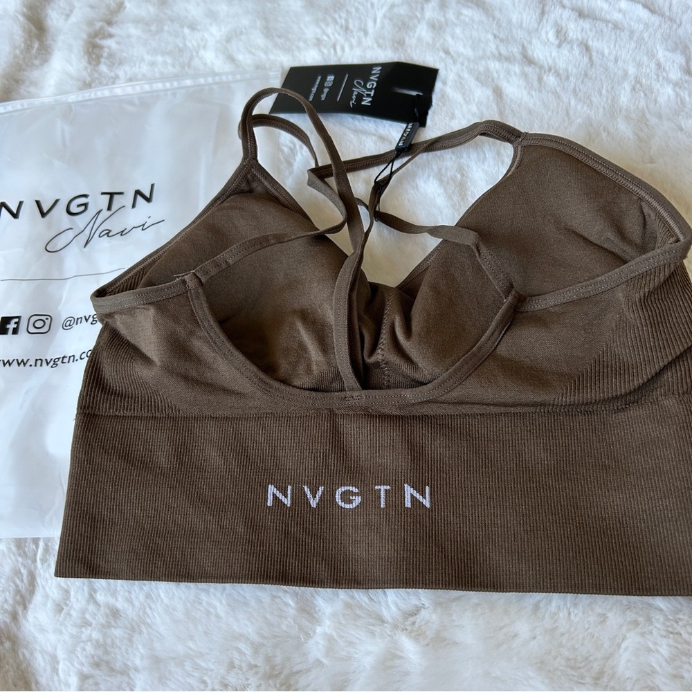 NEW! NVGTN Galaxy Ribbed Seamless Bra - Picture 2 of 4